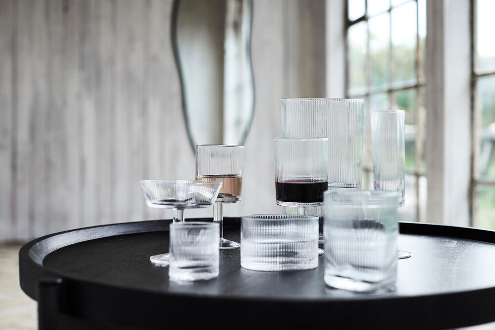 Ripe champagneglas - Klar